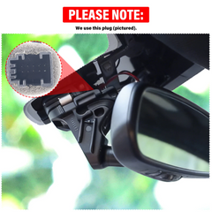 BMW 5 & 7 Serie 2018-2023 OEM 4K dashcam med WiFi-app og plug & play 